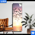 Leuchtbild Fluegel Der Freiheit Schmal Produktvorschau mit dem Bild Flügel der Freiheit im Format Schmal.