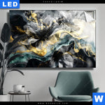 Leuchtbild Fluid Art Duftende Blueten Querformat Produktvorschau mit dem Bild Fluid Art - Duftende Blüten im Format Querformat.