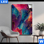 Leuchtbild Fluid Fantasia Hochformat Produktvorschau mit dem Bild Fluid Fantasia im Format Hochformat.