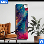 Leuchtbild Fluid Fantasia Schmal Produktvorschau mit dem Bild Fluid Fantasia im Format Schmal.