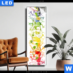 Leuchtbild Fruchtspritzer Schmal Produktvorschau mit dem Bild Fruchtspritzer im Format Schmal.