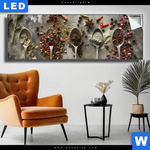 Leuchtbild Gewuerze Der Welt Panorama Produktvorschau mit dem Bild Gewürze der Welt im Format Panorama.