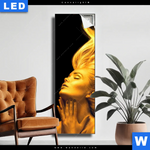 Leuchtbild Goldenes Haar No 3 Schmal Produktvorschau mit dem Bild Goldenes Haar No.3 im Format Schmal.