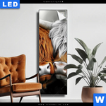 Leuchtbild Hochlandrinder Harmonie Der Natur Schmal Produktvorschau mit dem Bild Hochlandrinder - Harmonie der Natur im Format Schmal.