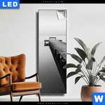 Leuchtbild Kalter Morgen Am Meer Schmal Produktvorschau mit dem Bild Kalter Morgen am Meer im Format Schmal.