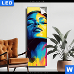 Leuchtbild Klang Der Farben Schmal Produktvorschau mit dem Bild Klang der Farben im Format Schmal.