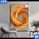 Leuchtbild Lichtmalerei No 1 Hochformat Produktvorschau mit dem Bild Lichtmalerei No. 1 im Format Hochformat.