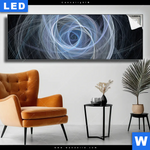 Leuchtbild Lichtmalerei No 4 Panorama Produktvorschau mit dem Bild Lichtmalerei No. 4 im Format Panorama.