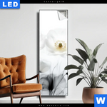 Leuchtbild Luftige Bluetenstille Schmal Produktvorschau mit dem Bild Luftige Blütenstille im Format Schmal.