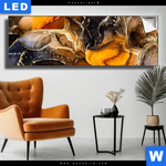 Leuchtbild Luxury Abstract Fluid Art No 5 Panorama Produktvorschau mit dem Bild Luxury Abstract Fluid Art No. 5 im Format Panorama.