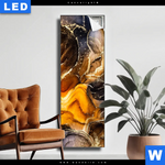 Leuchtbild Luxury Abstract Fluid Art No 5 Schmal Produktvorschau mit dem Bild Luxury Abstract Fluid Art No. 5 im Format Schmal.