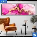 Leuchtbild Luxury Abstract Fluid Art No 7 Panorama Produktvorschau mit dem Bild Luxury Abstract Fluid Art No. 7 im Format Panorama.