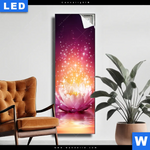 Leuchtbild Magie Blume Schmal Produktvorschau mit dem Bild Magie Blume im Format Schmal.