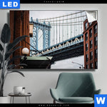 Leuchtbild Manhattan Querformat Produktvorschau mit dem Bild Manhattan im Format Querformat.