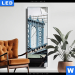 Leuchtbild Manhattan Schmal Produktvorschau mit dem Bild Manhattan im Format Schmal.