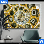 Leuchtbild Muschel Fossil No 1 Querformat Produktvorschau mit dem Bild Muschel Fossil No. 1 im Format Querformat.