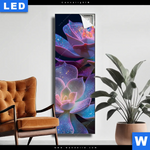Leuchtbild Neon Sukkulenten Schmal Produktvorschau mit dem Bild Neon Sukkulenten im Format Schmal.