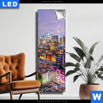 Leuchtbild New York Skyline Schmal Produktvorschau mit dem Bild New York Skyline im Format Schmal.