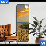 Leuchtbild Nordseekueste Schmal Produktvorschau mit dem Bild Nordseeküste im Format Schmal.