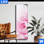 Leuchtbild Pfingstrose Schmal Produktvorschau mit dem Bild Pfingstrose im Format Schmal.