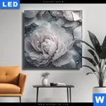 Leuchtbild Pony Flowers Quadrat Produktvorschau mit dem Bild Pony Flowers im Format Quadrat.