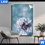 Leuchtbild Pusteblume Marienkaefer Hochformat Produktvorschau mit dem Bild Pusteblume & Marienkäfer im Format Hochformat.