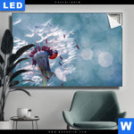 Leuchtbild Pusteblume Marienkaefer Querformat Produktvorschau mit dem Bild Pusteblume & Marienkäfer im Format Querformat.