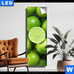 Leuchtbild Saftige Limetten Voller Energie Schmal Produktvorschau mit dem Bild Saftige Limetten voller Energie im Format Schmal.