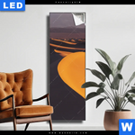 Leuchtbild Sandduenen Schmal Produktvorschau mit dem Bild Sanddünen im Format Schmal.