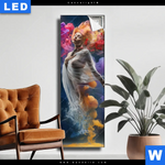 Leuchtbild Schlafende Nixe Schmal Produktvorschau mit dem Bild Schlafende Nixe im Format Schmal.