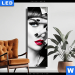 Leuchtbild Schoene Geheimnisvolle Schmal Produktvorschau mit dem Bild Schöne Geheimnisvolle im Format Schmal.