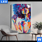 Leuchtbild Schoene Luise Hochformat Produktvorschau mit dem Bild Schöne Luise im Format Hochformat.