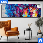 Leuchtbild Schoene Luise Panorama Produktvorschau mit dem Bild Schöne Luise im Format Panorama.