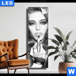 Leuchtbild Schoener Mittelfinger Schmal Produktvorschau mit dem Bild Schöner Mittelfinger im Format Schmal.