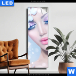 Leuchtbild Schoenheit In Frost Und Kristall Schmal Produktvorschau mit dem Bild Schönheit in Frost und Kristall im Format Schmal.