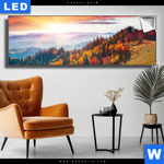 Leuchtbild Schoenheitswelt Panorama Produktvorschau mit dem Bild Schönheitswelt im Format Panorama.