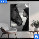 Leuchtbild Seelenblick Hochformat Produktvorschau mit dem Bild Seelenblick im Format Hochformat.