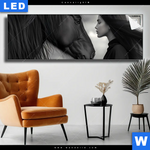 Leuchtbild Seelenblick Panorama Produktvorschau mit dem Bild Seelenblick im Format Panorama.