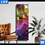 Leuchtbild Sound Wave Schmal Produktvorschau mit dem Bild Sound Wave im Format Schmal.