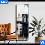 Leuchtbild Stadt Der Goldenen Traeume Schmal Produktvorschau mit dem Bild Stadt der goldenen Träume im Format Schmal.