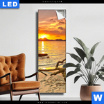 Leuchtbild Traumhafte Meereskulisse Schmal Produktvorschau mit dem Bild Traumhafte Meereskulisse im Format Schmal.