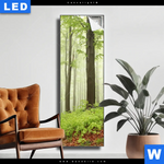 Leuchtbild Unberuehrte Natur Der Wald Schmal Produktvorschau mit dem Bild Unberührte Natur - Der Wald im Format Schmal.