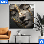 Leuchtbild Verborgene Schoenheit Quadrat Produktvorschau mit dem Bild Verborgene Schönheit im Format Quadrat.