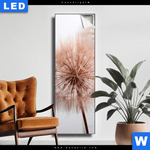 Leuchtbild Zarte Pusteblume Schmal Produktvorschau mit dem Bild Zarte Pusteblume im Format Schmal.