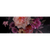 Motivvorschau Leuchtbild Panorama Romantische Blumenillustration