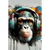 Motivvorschau Wechselmotiv Hochformat Musikalischer Affe