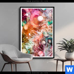 Poster Abstract Artwork No 1 Hochformat Produktvorschau mit dem Bild Abstract Artwork No.1 im Format Hochformat.