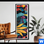 Poster Abstrakte Natur Schmal Produktvorschau mit dem Bild Abstrakte Natur im Format Schmal.