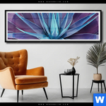 Poster Agavenblaetter Panorama Produktvorschau mit dem Bild Agavenblätter im Format Panorama.