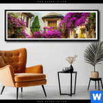 Poster Altstadt Der Provence Panorama Produktvorschau mit dem Bild Altstadt der Provence im Format Panorama.